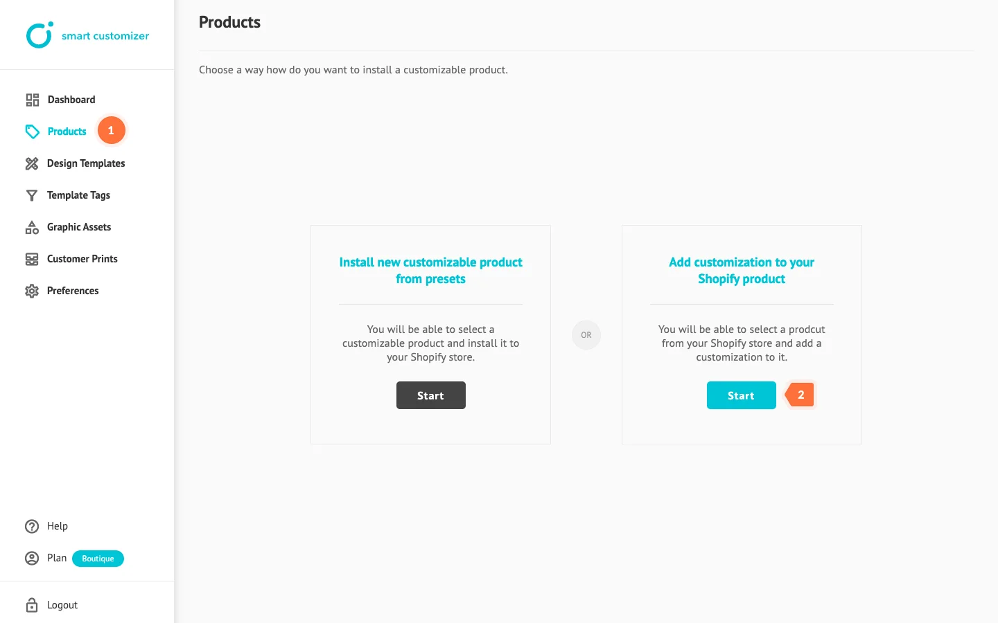 how to add customization to your Shopify products