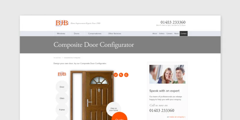 Inspo cover: BJB's door customizer